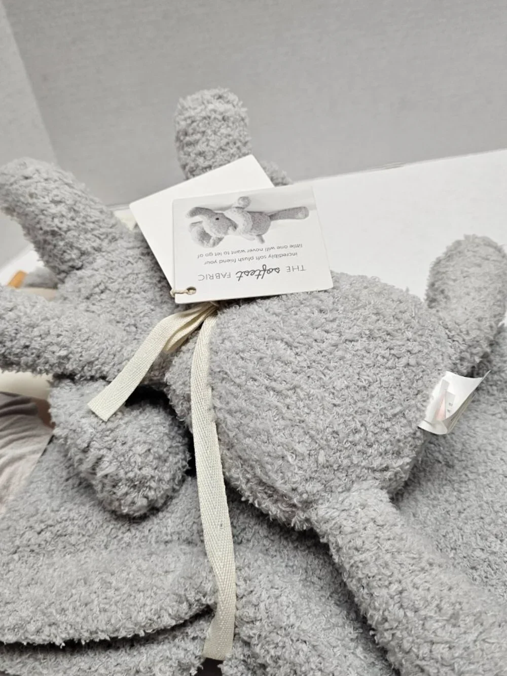 New Plush Dreamy Sunday Stuffed Animal Elephant Lovey & Security Blanket Gift